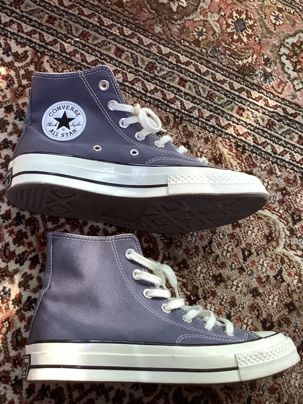 Blue converse Chuck 70s, size 8 women’s